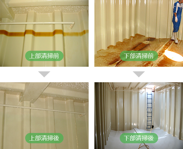 型NYK西日本株式会社｜鋼板製一体水槽　衛生性
